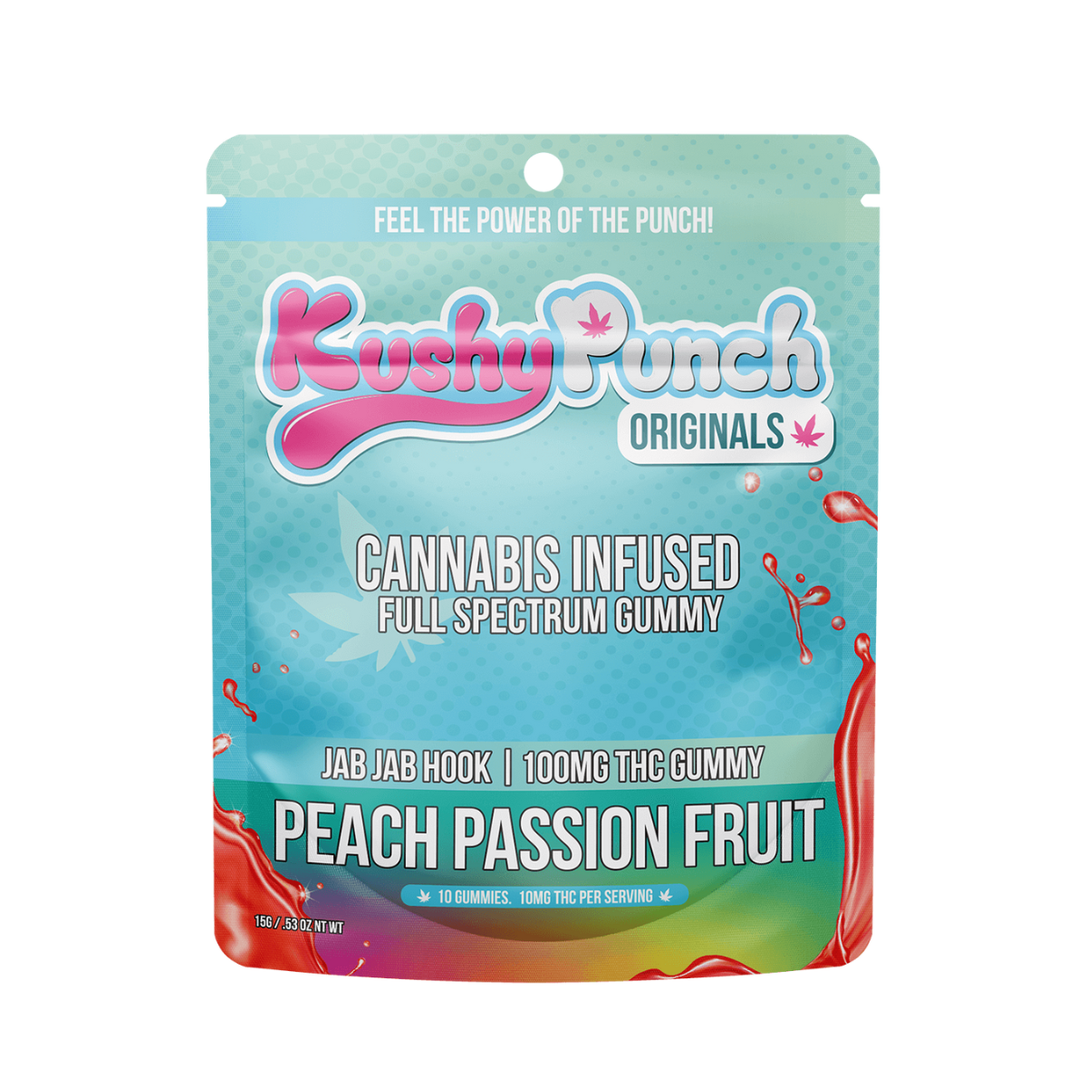 Kushypunch Jab Jab Hook Peach Passion Fruit