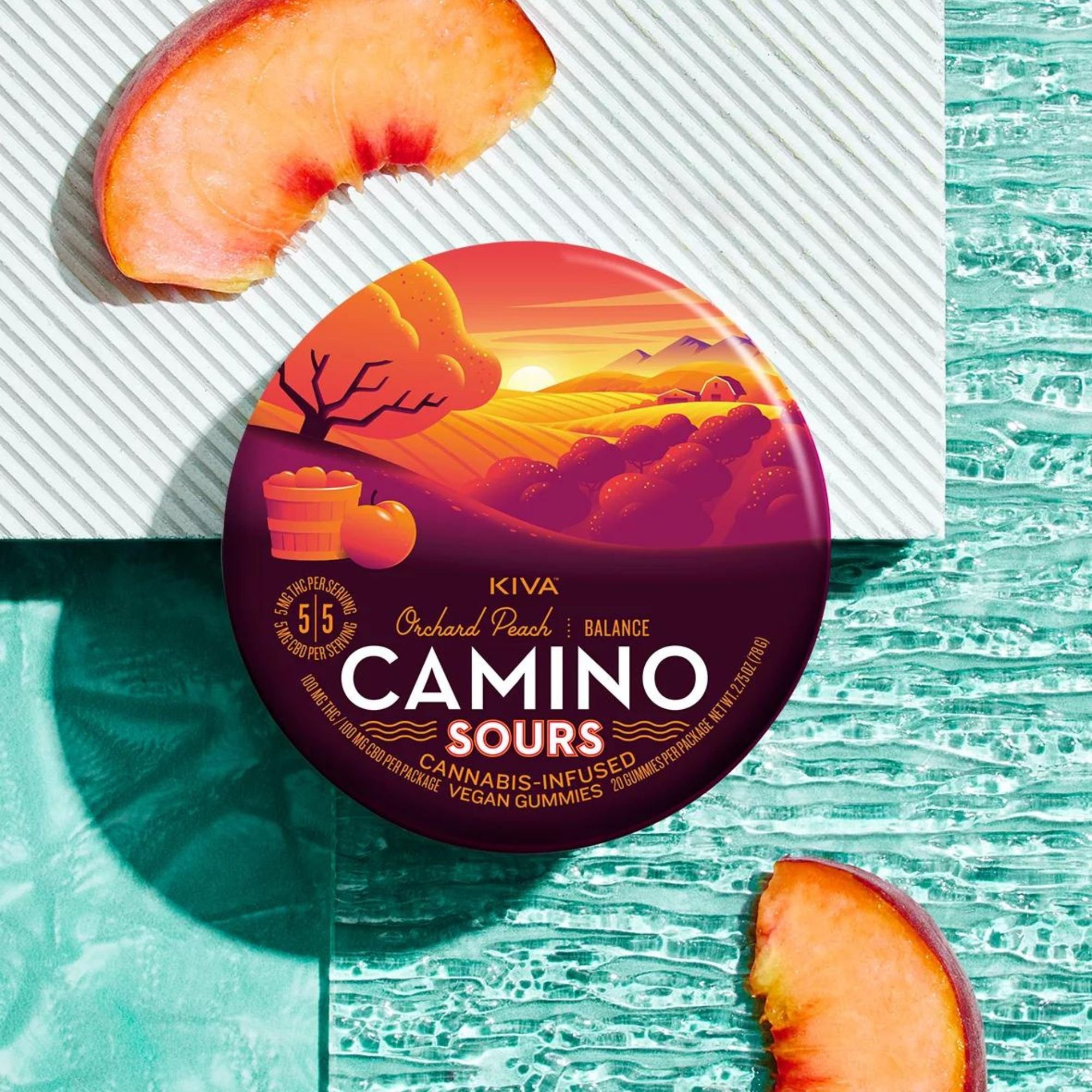 Camino Edibles 'Balance' Orchard Peach Kiva