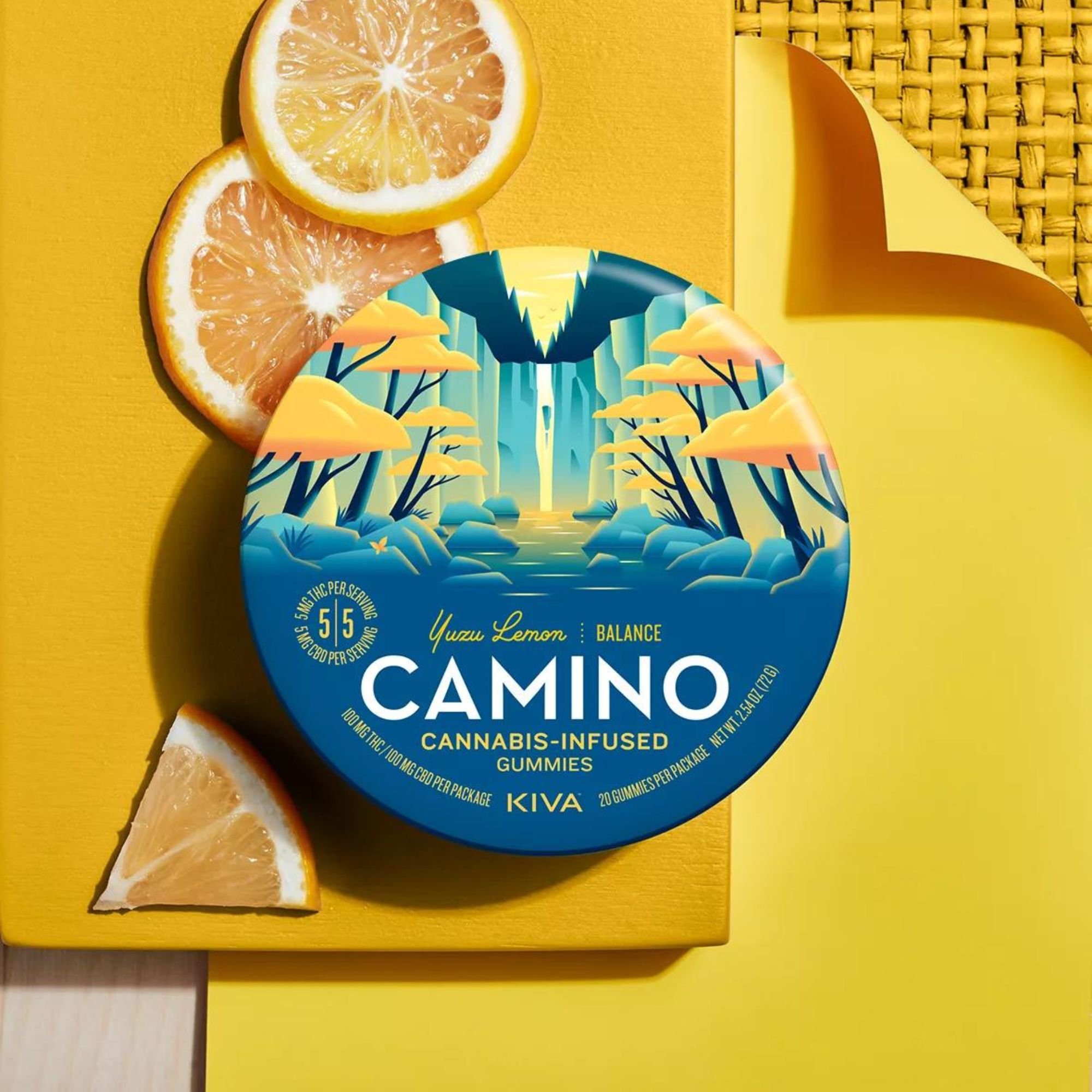 Camino Edibles 'Balance' Yuzu Lemon Kiva