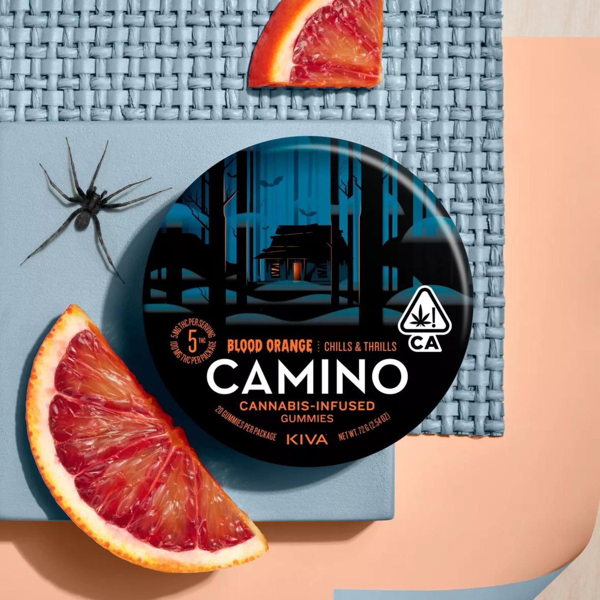 Camino Edibles Chills & Thrills' Blood Orange Kiva