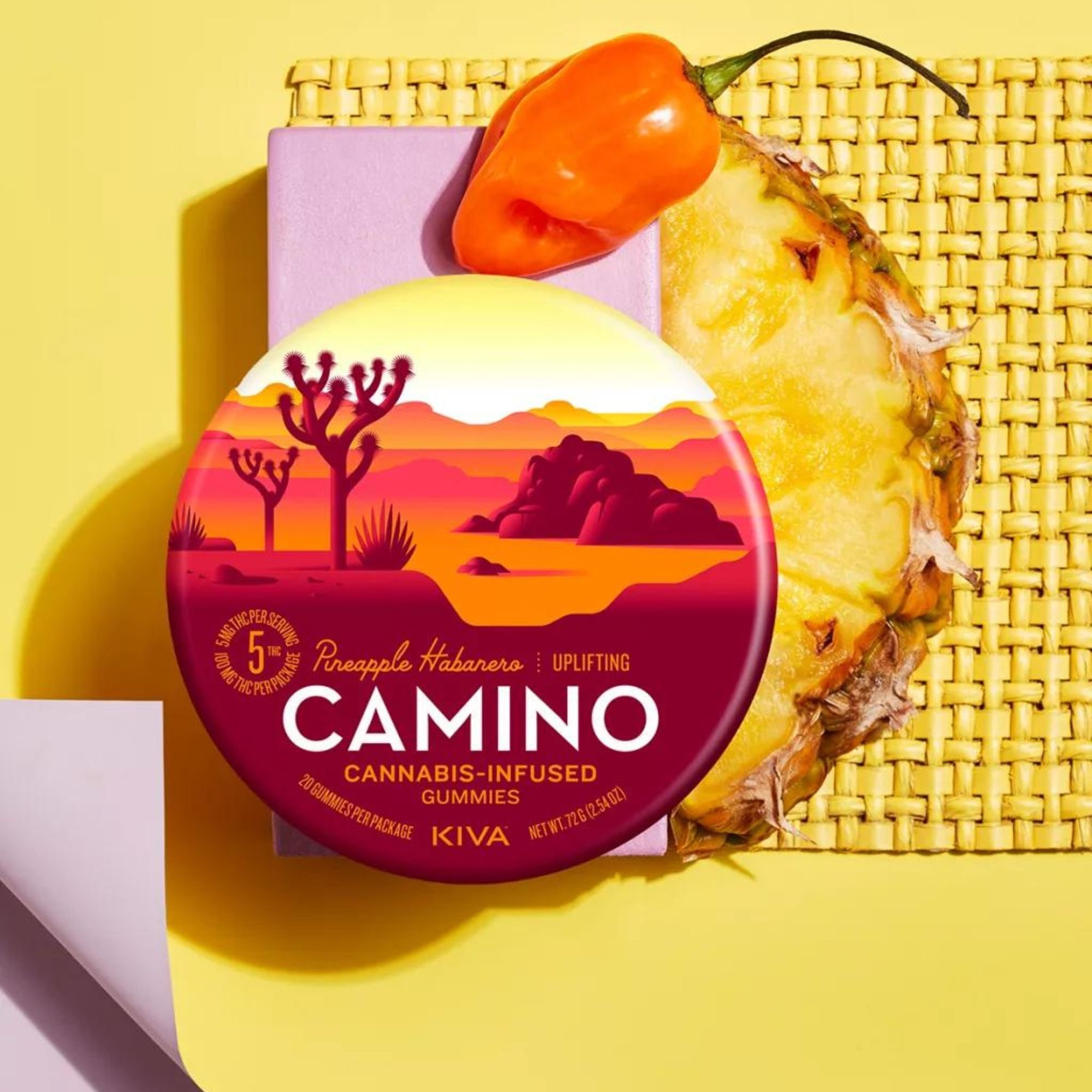 Camino Edibles Pineapple Habanero Kiva