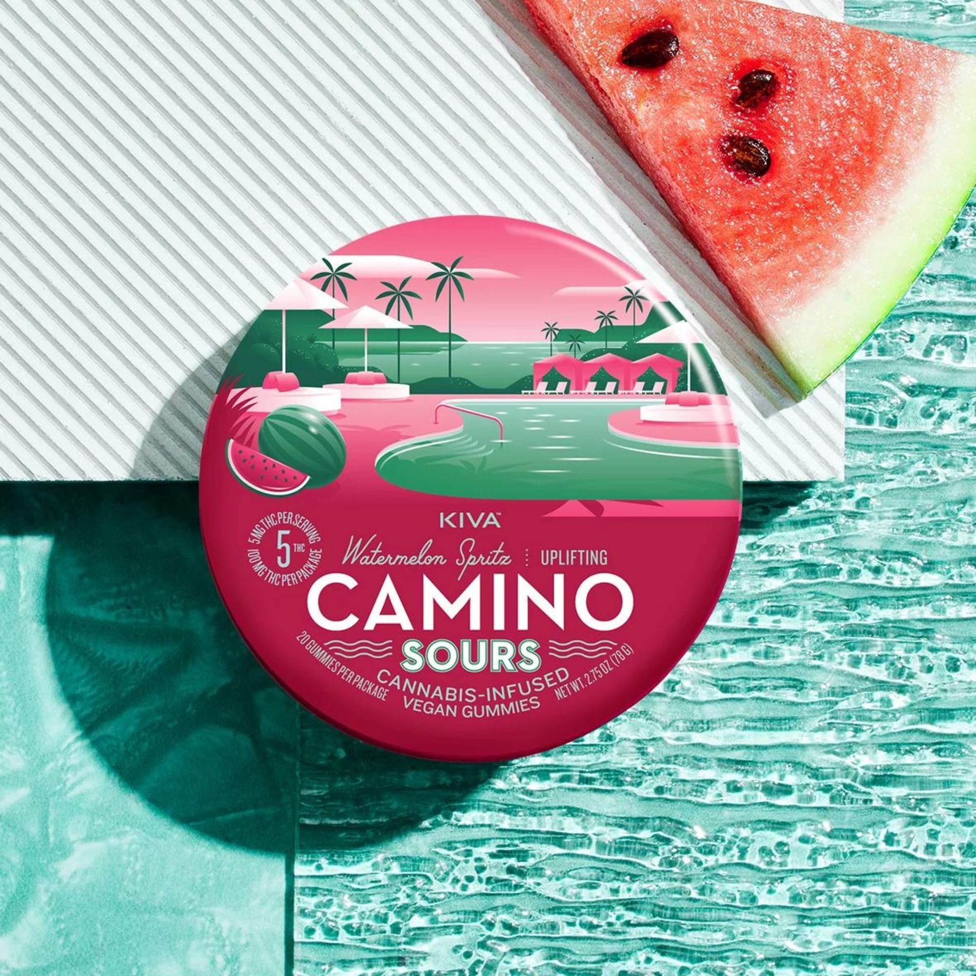 Camino Edibles 'Uplifting' Watermelon Spritz Kiva