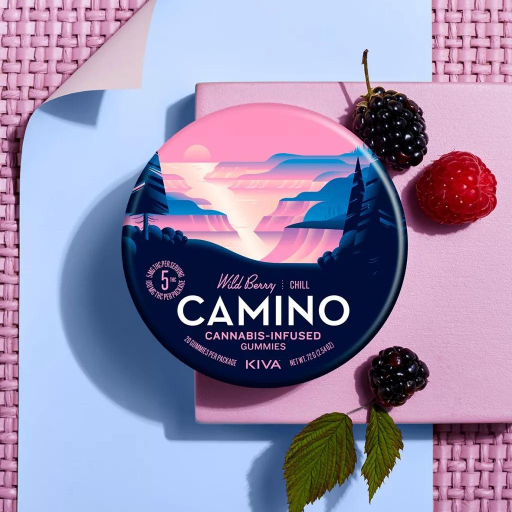 Camino Edibles Wild Berry Chill Kiva